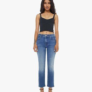 Mother  The Mid Rise Dazzler Ankle Jeans Wash: Nothing Between Us Size 31